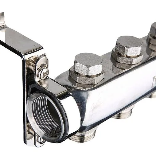 Группа коллекторная без расходомеров 3 отвода 1&quot;в/в x ¾&quot;ек Valtec VTc.588.EMNX.0603