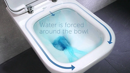 Унитаз приставной безободковый Ideal Standard Tesi AquaBlade белый T007701