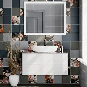 Зеркало с подсветкой Kerama Marazzi 100 белый MI.P.100 Зеркало с подсветкой Kerama Marazzi 100 белый MI.P.100, 4