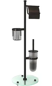 Стойка для аксессуаров Wasserkraft Isar тёмная бронза K-1246 Стойка для аксессуаров Wasserkraft Isar тёмная бронза K-1246, 1