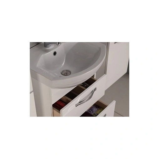 Тумба под умывальник подвесная Aquaton Ария 65 M тёмно-коричневый 1A123301AA430