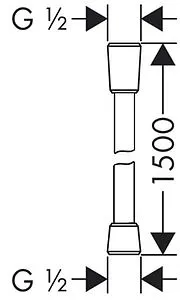 Шланг для душа Lemark Turn-Free 150см хром LE8037B, 2
