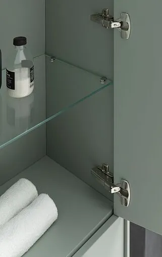 Шкаф-пенал двухстворчатый Allen Brau Reality 60 олива 1.32003.CGM