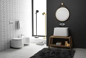 Унитаз подвесной ISVEA Allegro белый 10AL02002SV Унитаз подвесной ISVEA Allegro белый 10AL02002SV, 3