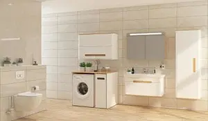 Шкаф-зеркало VitrA Sento 80 дуб 60896, 4