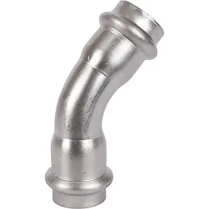 Уголок пресс двухраструбный 22мм угол 45° Sanha NiroSan 9041 6904122, 3