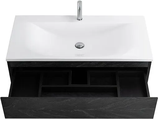 Тумба под умывальник подвесная Cezares Molveno 100 antracite MOLVENO-100-2C-SO-ANTR