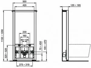 Комплект 3 в 1 Ideal Standard Strada II D387001 Комплект 3 в 1 Ideal Standard Strada II D387001, 2