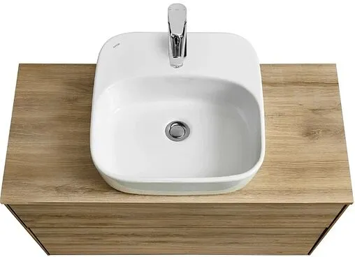 Тумба-умывальник подвесная Aquaton Либерти 100 дуб эльвезия 1A2796K4LYC70