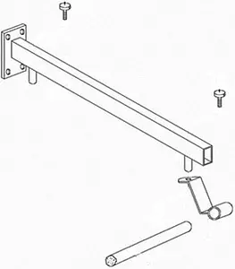 Комплект кронштейнов Aquaton Ричмонд хром 1A156103RD000 Комплект кронштейнов Aquaton Ричмонд хром 1A156103RD000, 2