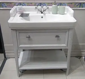 Тумба-умывальник напольная Kerama Marazzi Provence 80 декапе белый PR.80\WHT+Po.wb.80 Тумба-умывальник напольная Kerama Marazzi Provence 80 декапе белый PR.80\WHT+Po.wb.80, 3