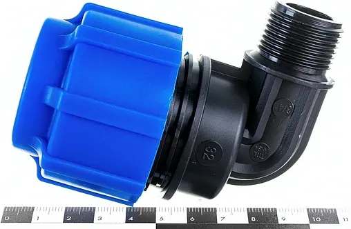 Уголок компрессионный переходной 32мм x ¾&quot;н ТПК-Аква 50013234