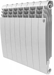 Радиатор биметаллический 8 секций Royal Thermo BiLiner 500 Bianco Traffico RTBBT50008 Радиатор биметаллический 8 секций Royal Thermo BiLiner 500 Bianco Traffico RTBBT50008, 1