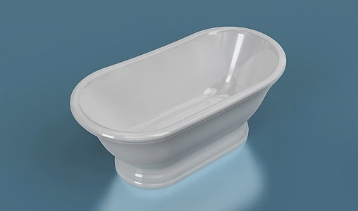 Ванна отдельностоящая из искусственного камня Esse Kalimantan 170x87 белый EKAL1700