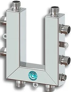 Коллектор распределительный кольцевой 3 контура 1"н x 1"н Север-KLK3(Aisi) 1915087 Коллектор распределительный кольцевой 3 контура 1"н x 1"н Север-KLK3(Aisi) 1915087, 1