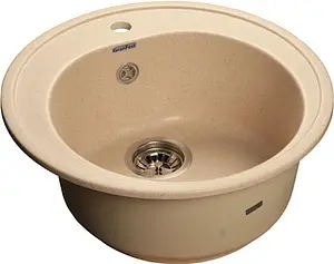Мойка кухонная GranFest Rondo R-510 бежевый Мойка кухонная GranFest Rondo R-510 бежевый, 1