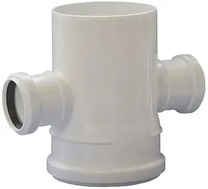 Крестовина одноплоскостная внутренняя бесшумная D=110x50x50мм Угол 87° Политэк 130015087, 3