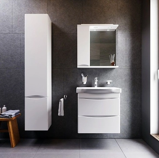 Шкаф-зеркало Am.Pm Like 65 L белый M80MPL0651WG