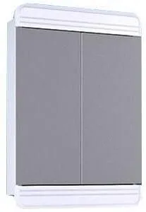 Шкаф-зеркало Aqwella Corsica 60 белый Kor.04.06, 1