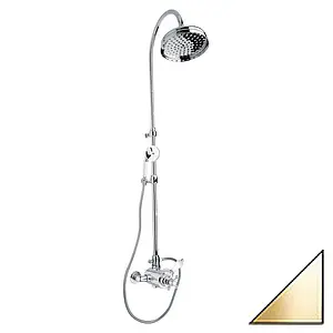 Душевая система с термостатом для душа Cezares Venezia золото/белый VENEZIA-CD-T-03/24-Bi Душевая система с термостатом для душа Cezares Venezia золото/белый VENEZIA-CD-T-03/24-Bi, 1