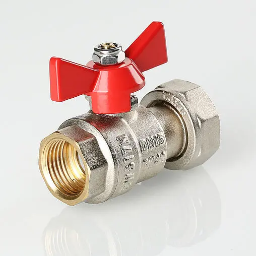 Кран шаровый с накидной гайкой ½"в x ¾"нг Valtec VT.241.N.0405 Кран шаровый с накидной гайкой ½"в x ¾"нг Valtec VT.241.N.0405