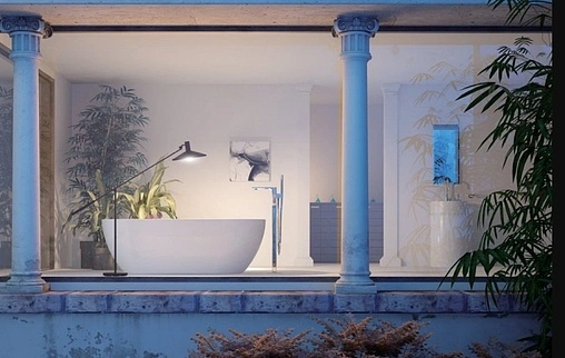 Ванна акриловая отдельностоящая Vagnerplast Marbella 180x80 KRBV180MAR7X-64