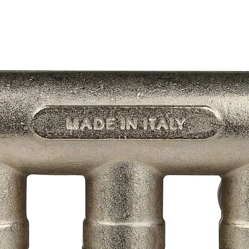 Коллектор запорный проходной 3 отвода красный ¾"в/н x ½"н Stout SMB 6200 341203