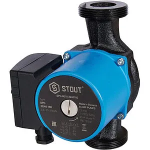 Насос циркуляционный Stout 32/40-180 SPC-0010-3240180 Насос циркуляционный Stout 32/40-180 SPC-0010-3240180, 1