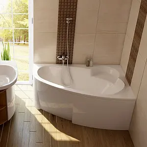 Ванна акриловая Ravak ASYMMETRIC 170x110 R C491000000 Ванна акриловая Ravak ASYMMETRIC 170x110 R C491000000, 2