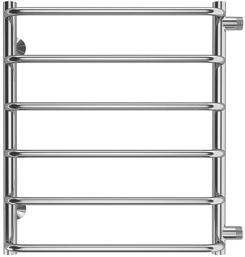 Полотенцесушитель водяной лесенка Terminus Стандарт П6 500х600 бп500 полированная сталь 4670078530349