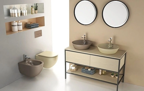 Раковина ISVEA SistemaY Soft 45 слоновая кость 10SY65045SV-2K Раковина ISVEA SistemaY Soft 45 слоновая кость 10SY65045SV-2K