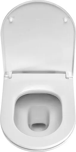 Унитаз подвесной безободковый Roca Gap Round Rimless белый 3460NL000