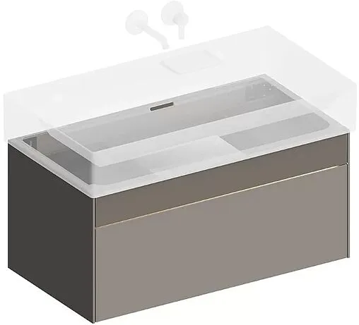 Тумба под умывальник подвесная Kerama Marazzi Logica 90 песчаный LOG.90.2\SAN