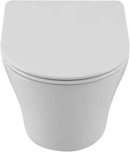 Унитаз подвесной безободковый Aquanet Zvezda Rimless белый ZV-3 Унитаз подвесной безободковый Aquanet Zvezda Rimless белый ZV-3