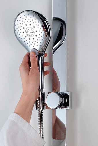 Лейка ручного душа Bossini Syncronia хром B00800.030 Лейка ручного душа Bossini Syncronia хром B00800.030