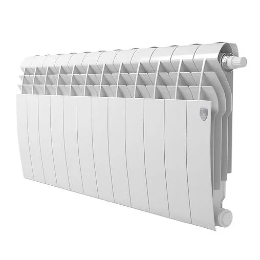 Радиатор биметаллический 12 секций нижнее правое подключение Royal Thermo Biliner 350 VR80 Bianco Traffico RTBBTVR8035012 Радиатор биметаллический 12 секций нижнее правое подключение Royal Thermo Biliner 350 VR80 Bianco Traffico RTBBTVR8035012