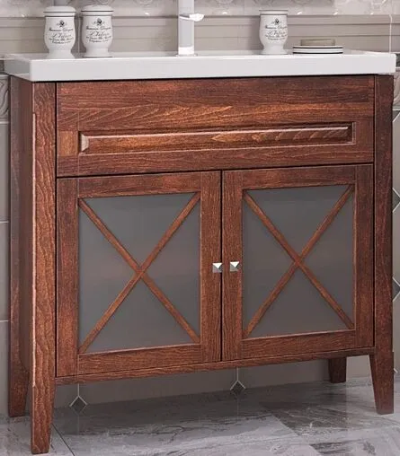 Тумба под умывальник напольный Opadiris Палермо 90 светлый орех 00-00002356