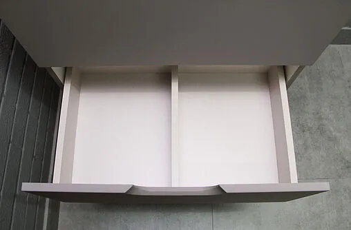 Тумба под умывальник подвесной Домино Classica 60 серый тауп DD2501T