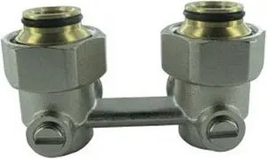 Узел нижнего подключения радиатора угловой ¾"ек x ¾"ек Comap 965206-AF Узел нижнего подключения радиатора угловой ¾"ек x ¾"ек Comap 965206-AF, 1