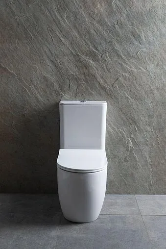 Унитаз-компакт безободковый Allen Brau Priority белый 4.31003.20+4.XX000.20