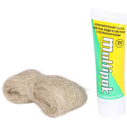 Moнтaжный кoмплeкт паста 20г + лен 13г Unipak №3 8017056