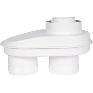 Адаптер разделительный Ø 60/100 x 80/80мм (алюм.) Rommer RCA-8080-250002, 1