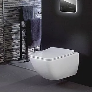 Крышка-сиденье для унитаза с микролифтом Villeroy&Boch Venticello белый 9M80S101, 4