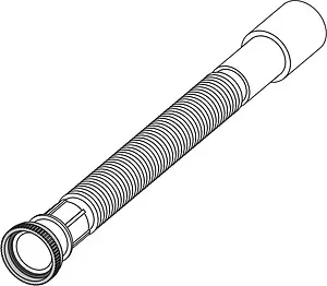 Слив гофрированный AlcaPlast 1¼x32/40мм L=360-820мм A706 Слив гофрированный AlcaPlast 1¼x32/40мм L=360-820мм A706, 3