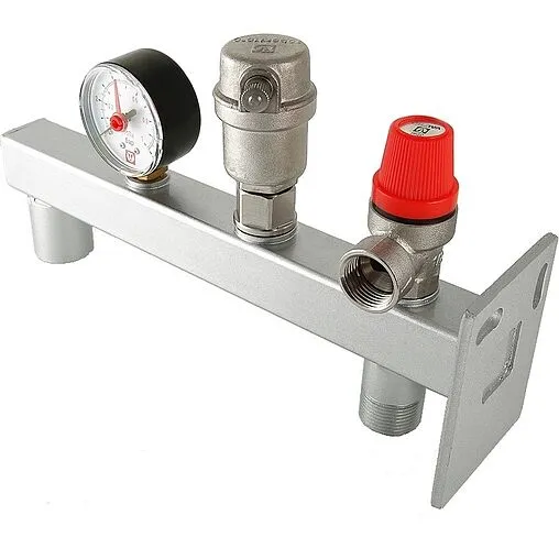 Группа безопасности расширительного бака до 44 кВт ¾&quot; 3 бар Valtec VT.495.0.0