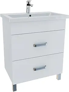 Тумба-умывальник напольная IDDIS New Custo 70 белый NCU70W0i95K Тумба-умывальник напольная IDDIS New Custo 70 белый NCU70W0i95K, 1