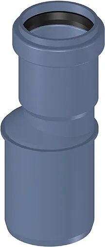 Патрубок переходной длинный внутренний бесшумный D=110x50мм Poloplast POLO-KAL NG P2285