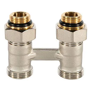 Узел нижнего подключения радиатора прямой ¾"ек x ¾"ек (½"н) Royal Thermo RTE 07.00001А Узел нижнего подключения радиатора прямой ¾"ек x ¾"ек (½"н) Royal Thermo RTE 07.00001А, 3