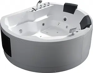 Ванна акриловая отдельностоящая с гидромассажем Gemy 183x162 G9063 K Ванна акриловая отдельностоящая с гидромассажем Gemy 183x162 G9063 K, 1