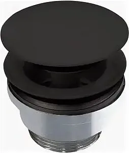 Выпуск автоматический для раковины Kerama Marazzi чёрный матовый 230KM.01.093 Выпуск автоматический для раковины Kerama Marazzi чёрный матовый 230KM.01.093, 1